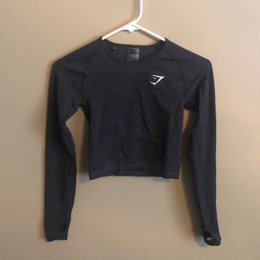 GYMSHARK Seamless Crop Long Sleeve